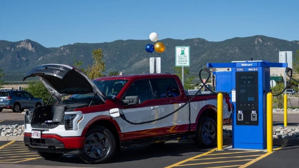 Walmart’s EV Chargers Are Now Faster Than Almost Every EV Can Handle