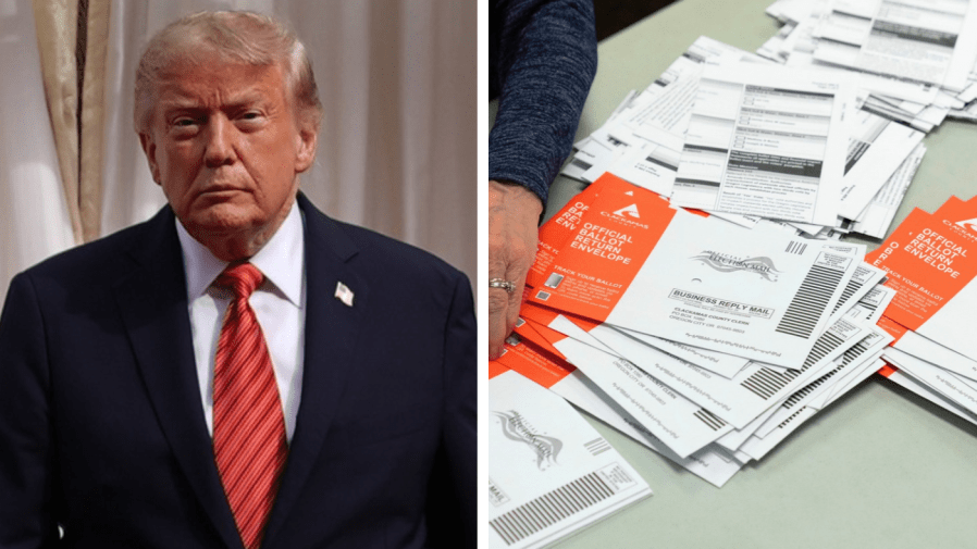 Trump’s mail voting overhaul hits turbulence