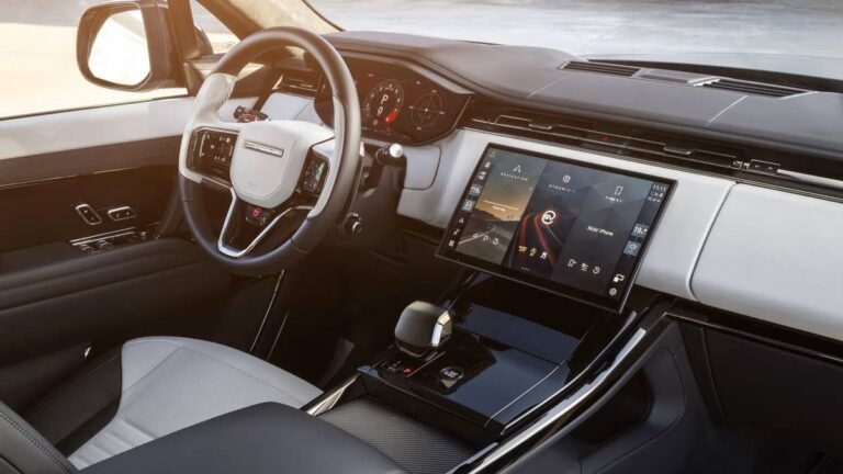 Range Rover Is Shrinking Its Screens, But Buttons Aren’t Coming Back