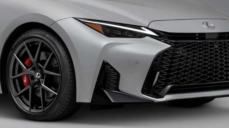 The Lexus IS 350 Is The Final Luxury Sedan You Can Buy With Toyota's Most Reliable V6 Engine
