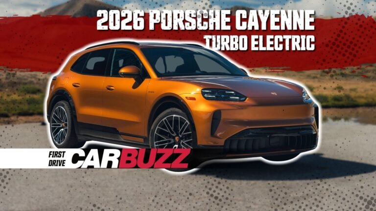 'Mind-Bending Acceleration For A Family Car' - 2026 Porsche Cayenne Turbo Electric First Drive