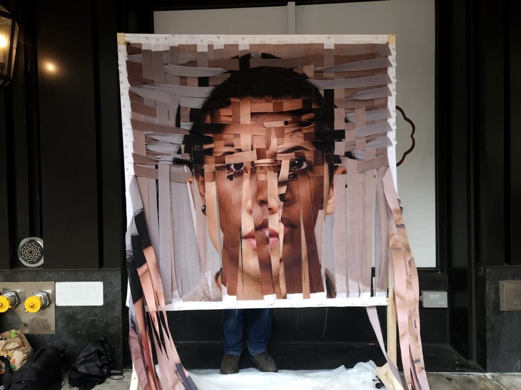 Art in Odd Places Participants Seek Utopia Under Dark Clouds