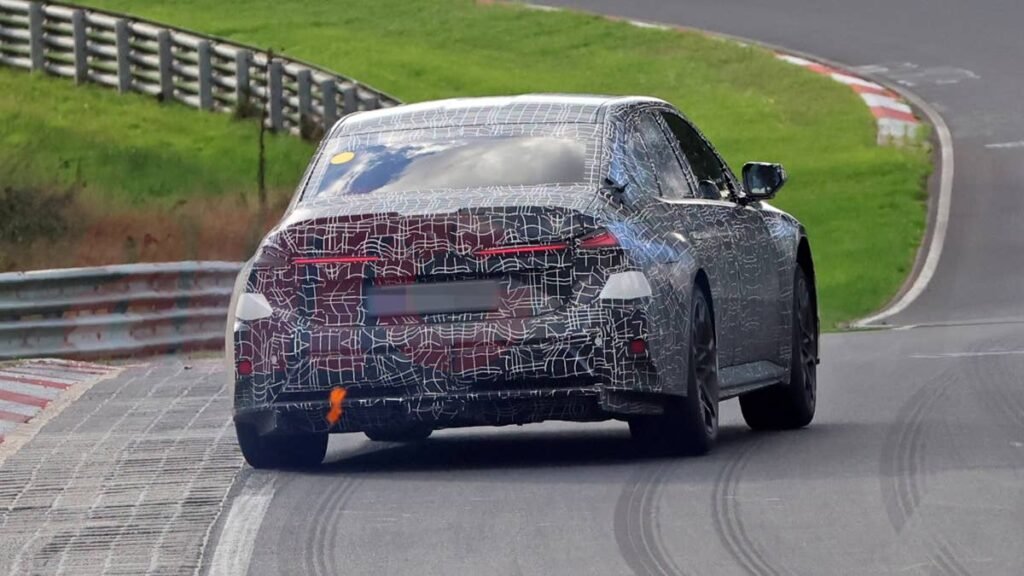 BMW’s Electric M3 Gets Loose With a 1,548-HP Chinese EV in Pursuit