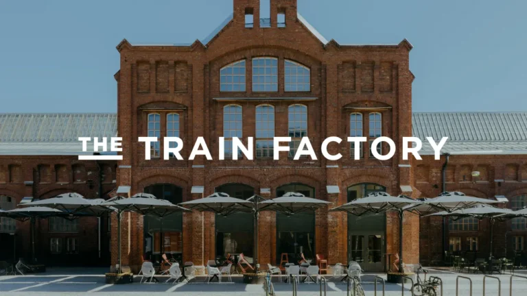 A logo hiding in plain sight: how The Train Factory's new identity came from an old safety mark