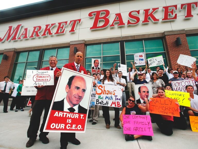 How a succession battle over a beloved New England supermarket empire turned ugly