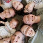 My partner and I had 4 boys between us. Our surprise daughter brought our blended families together.