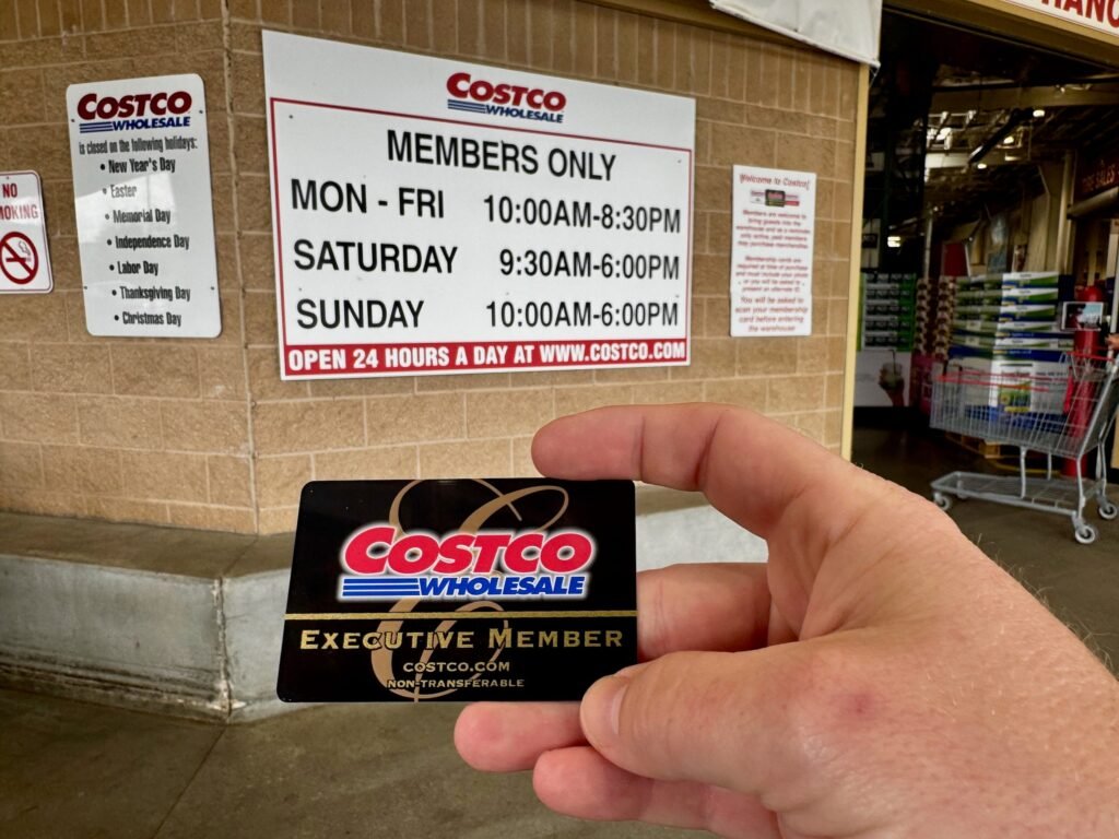 Most national retailers close on 2 holidays. Costco shuts down for 7.