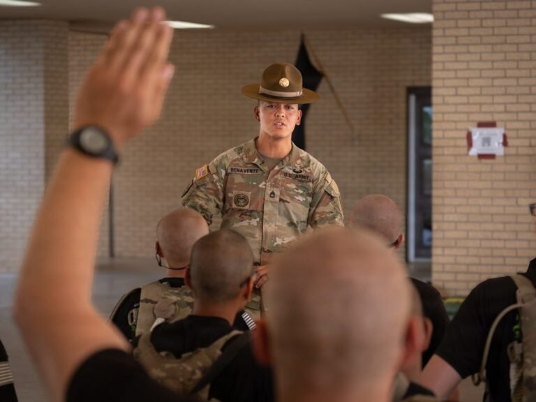 The US Army is testing whether reserve drill sergeants could help train a larger force for a major war