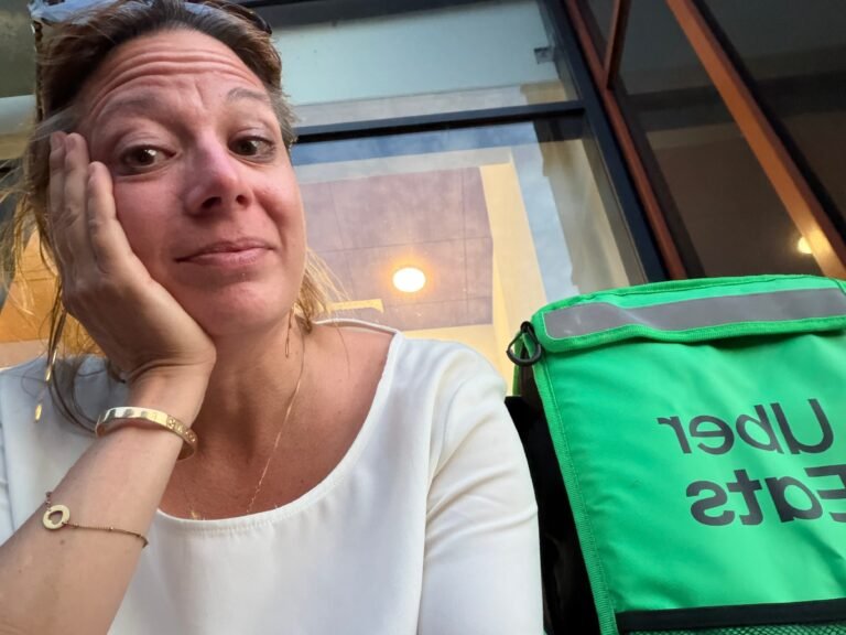 I'm 45 and spent months trying to find a new corporate job. Now I'm delivering food to support my 2 kids.