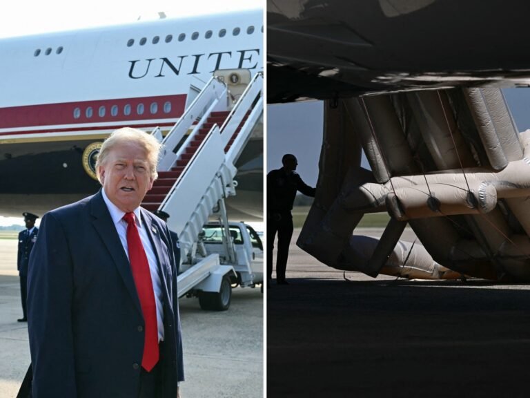 Trump's new Air Force One has had a rough journey of security concerns and operational mishaps. Here's a complete timeline.