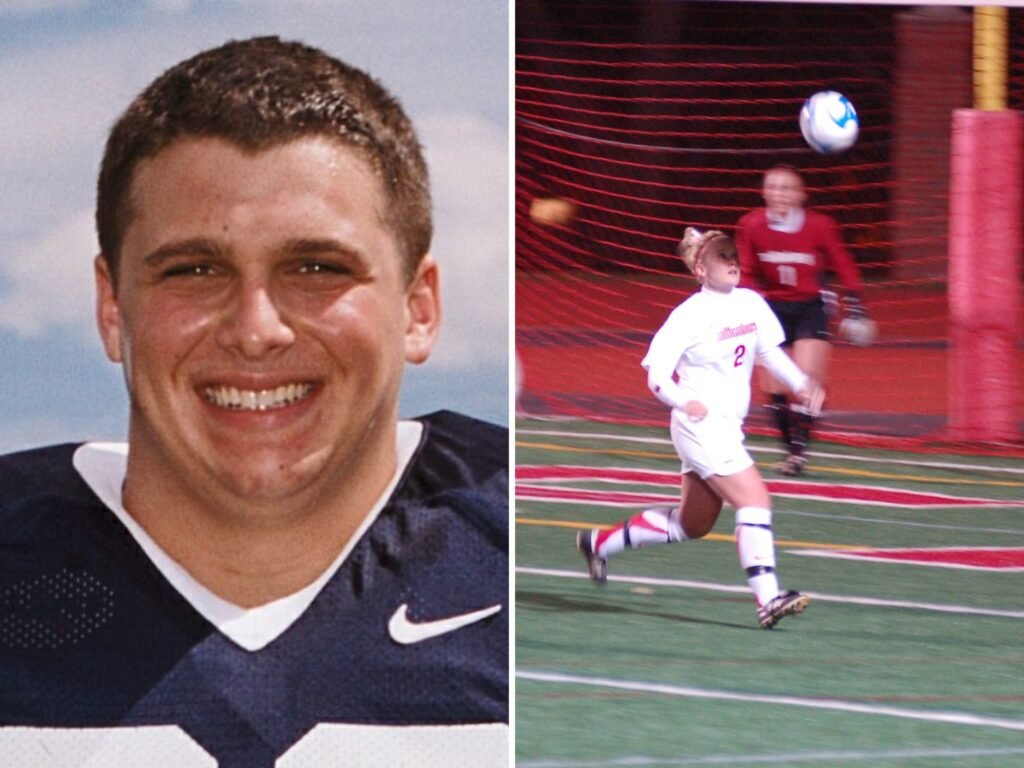 My husband and I were college athletes. We're not pushing competitive sports on our kids.