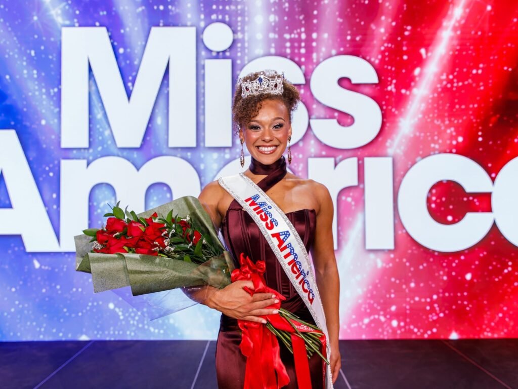The new Miss America said her dad sent her daily questions about current events to prepare for the pageant