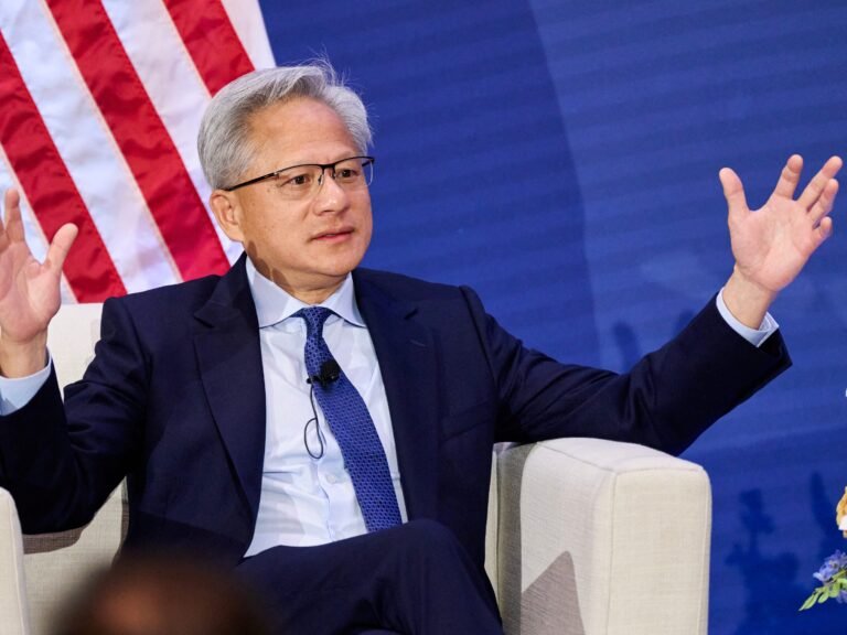Trump called Nvidia CEO Jensen Huang mid-interview to rip AI doomerism: 'The robots will not be taking over'