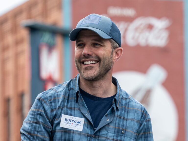 Montana Senate candidate who shot a stand-in Flock camera in a campaign ad calls for federal limits on surveillance tech