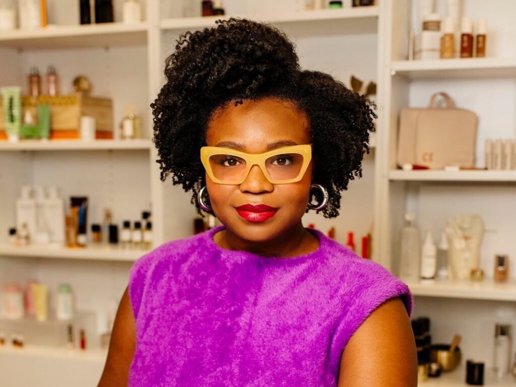 I'm the editor in chief of Allure. I have multiple side hustles and keep my life organized on Post-its.
