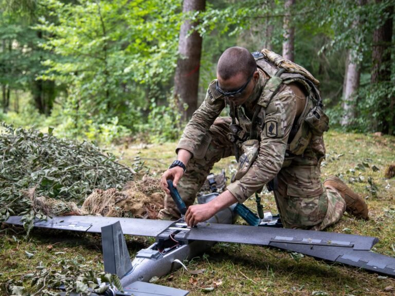Half the drones in a recent US Army combat exercise were designed to be expendable
