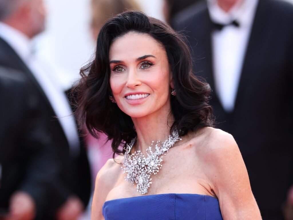 Demi Moore, 63, says friendship is key to aging well. She shares a daily ritual with a group of women.