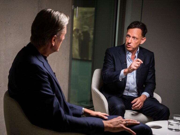 Peter Thiel says he worries it will be hard for JD Vance or Marco Rubio to win in 2028