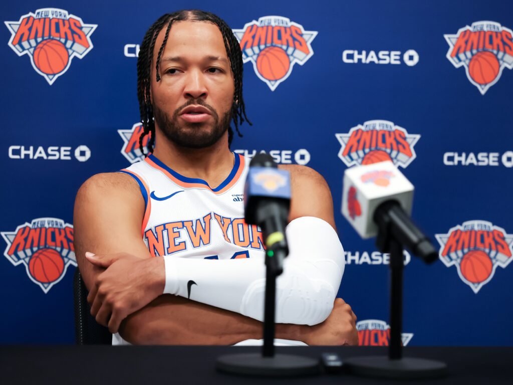 NBA star Jalen Brunson says his friends knew exactly what not to ask of him in high school