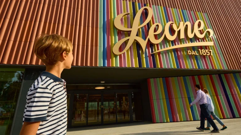 Design Bridge and Partners turns Leone's Turin sweet factory into a Willy Wonka world