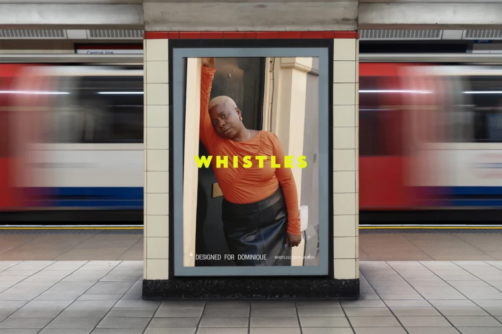 Whistles marks 50 years by casting 50 customers found through mysterious fly-posters across London