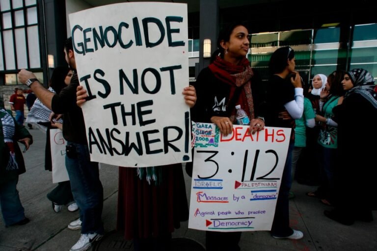 Just war is not the same as 'genocide'