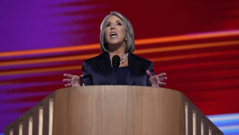 New Mexico governor rips Trump's 'New America' post, says name 'isn't up for debate'