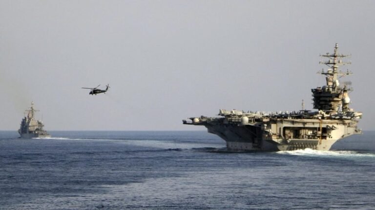 Navy aviators eject during carrier landing off Virginia