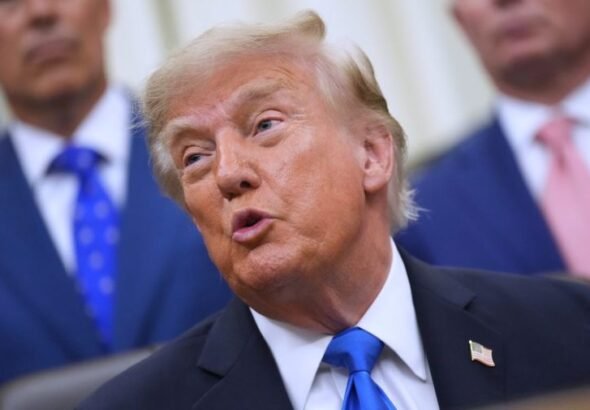 Trump threatens trade war if rates aren't cut after strong jobs report