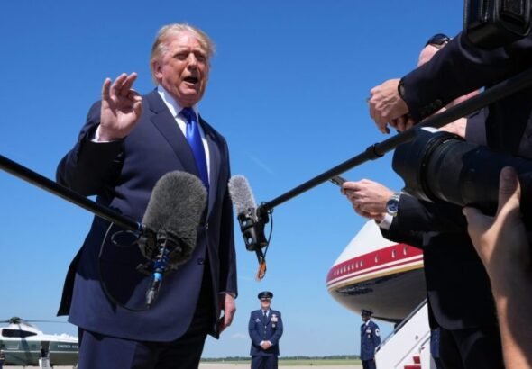 Trump snaps at ABC reporter over question on Republicans avoiding GOP convention