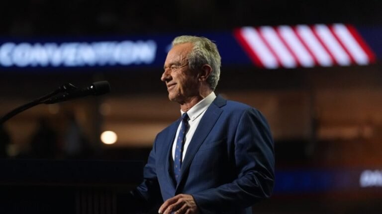 RFK Jr. says anti-vaccine group has a 'friend at the White House'
