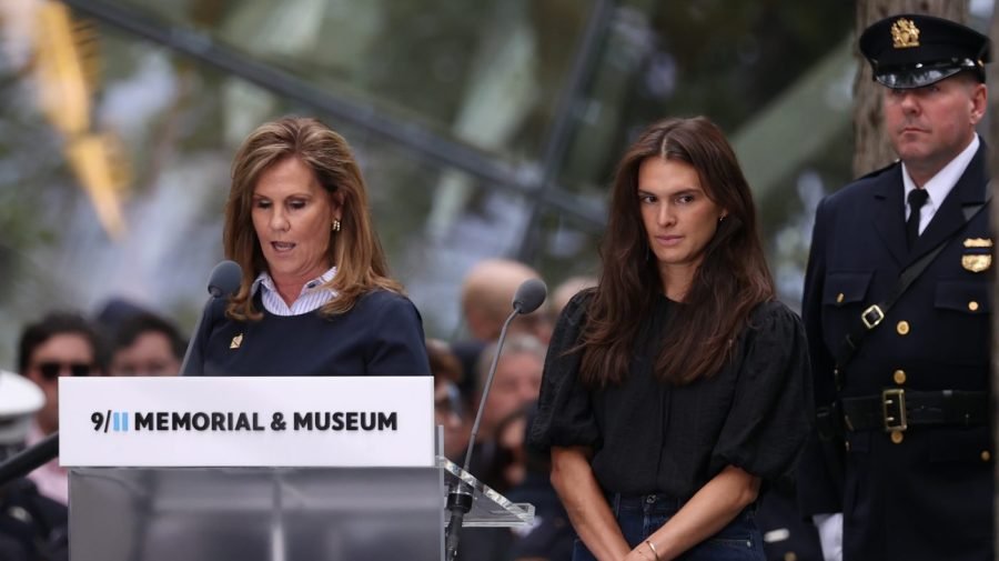 9/11 widow calls out government for protecting Saudis at 9/11 ceremony 