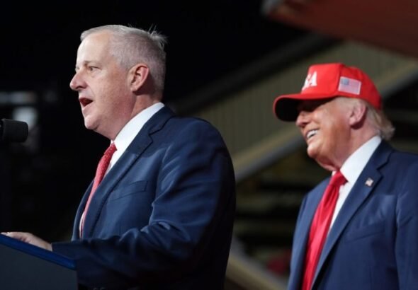 Trump credits Whatley for GOP's past 'record setting' election wins in NC rally