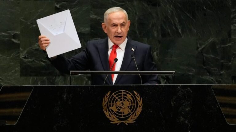 Netanyahu slams critics, Mamdani in defiant speech as UN delegates walk out