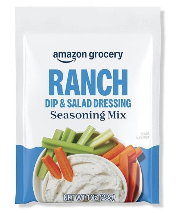 Amazon Grocery Ranch Dip & Salad Dressing Seasoning Mix only $0.56 shipped!