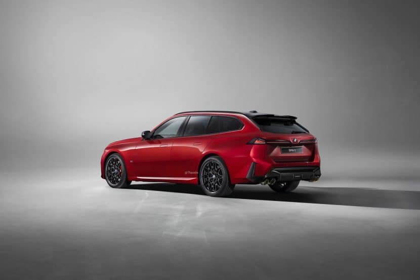 BMW M350 Touring Renderings Preview The G51 3 Series Wagon. If It Comes To America, This Is The One