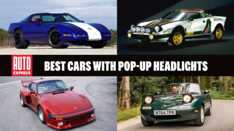 Best cars with pop-up headlights - pictures
