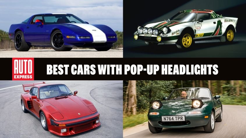 Best cars with pop-up headlights - pictures