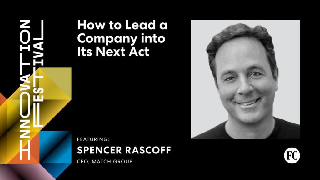 How to lead a company into its next act