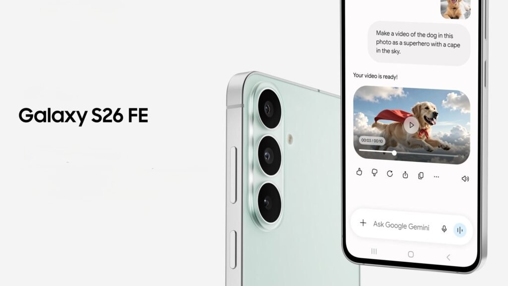 Galaxy S26 FE Arrives with 7-Year Updates, One UI 9 and a $200 Amazon Gift Card Deal