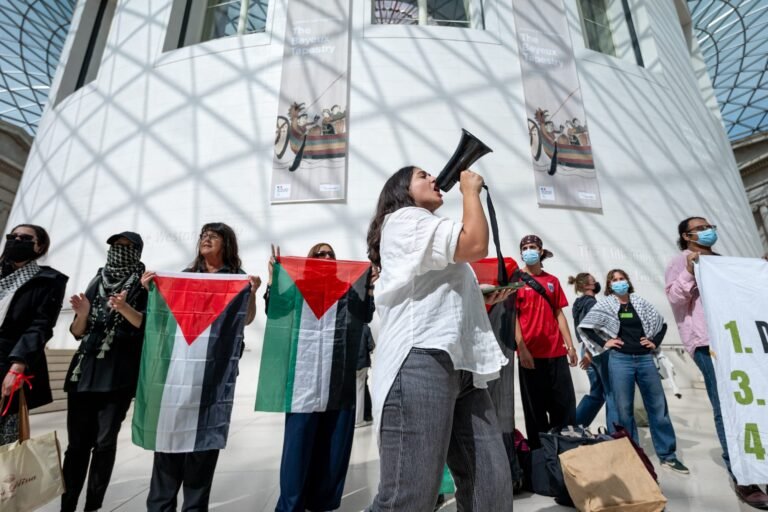 Activists Protest Bayeux Tapestry Sponsor’s Ties to Israeli Settlements