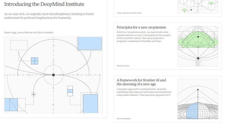 Google DeepMind Institute Arrives: A Public Platform to Discuss AGI Risks