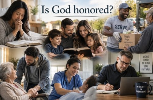 Honoring God with My Life – Romans 2:17-24