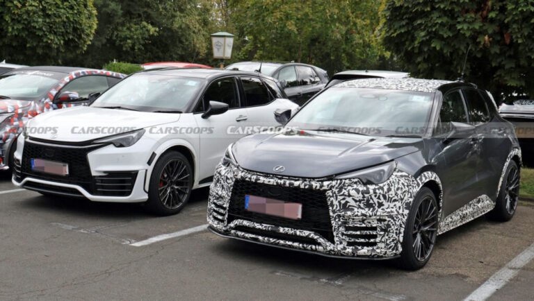 Hotter Lexus LBX Shows Off Its Upgrades Alongside Regular Morizo RR