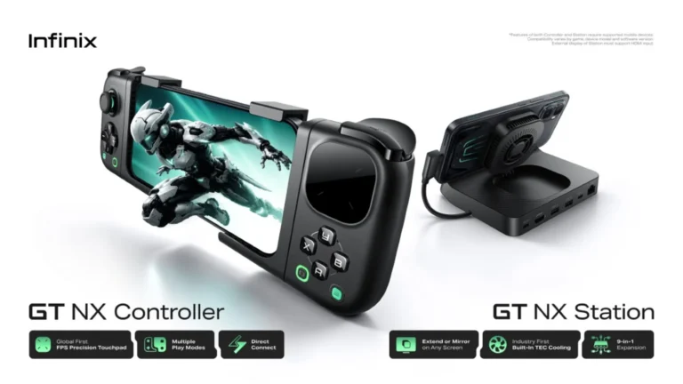 Infinix GT NX Controller and Station Bring Console-Like Gaming to Phones