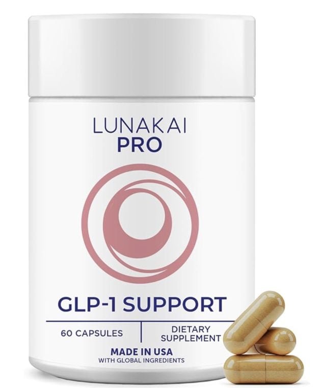 Lunakai USA Made GLP-1 Supplement, 60 count only $17.97 shipped!