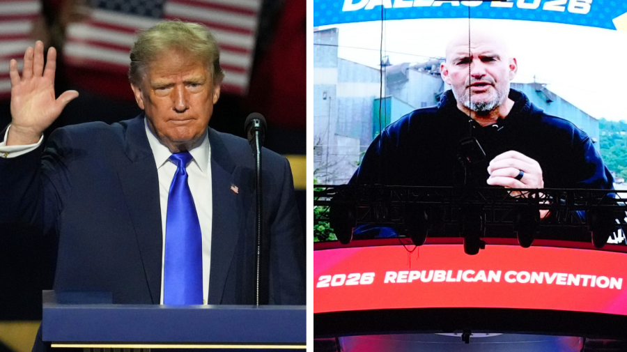 Trump, Fetterman deliver surprises at RNC night 1