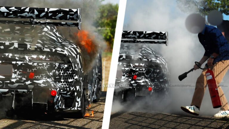 Hot Lap Goes Wrong: Mercedes-AMG GT Black Series Prototype Ignites At The Nurburgring