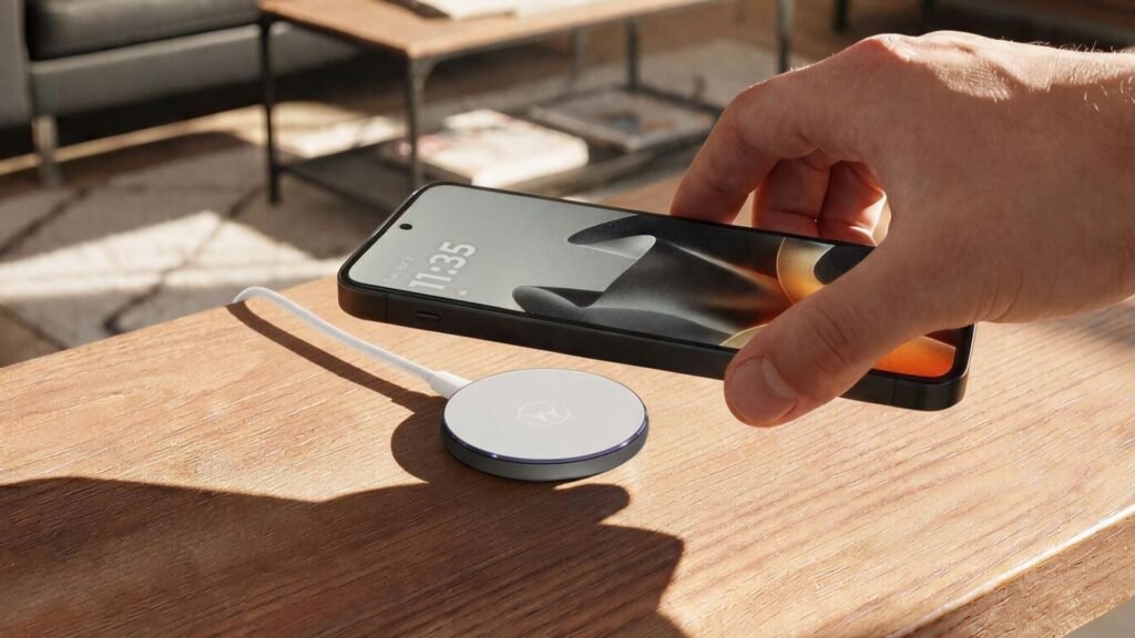 Motorola Launches Moto Snap Charger with Qi2.2 Tech and Advanced Safety