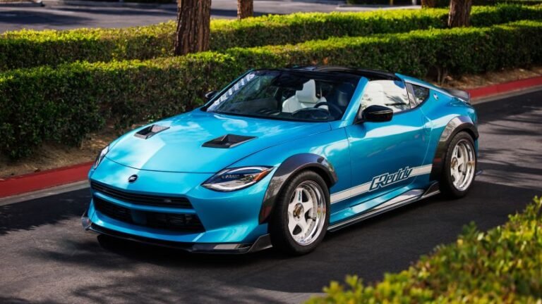 New Nissan Z Kaze concept is a bold tribute to 1990s car tuning culture